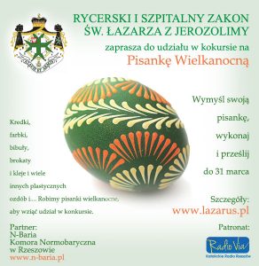 „Konkurs plastyczny na pisankę wielkanocną”