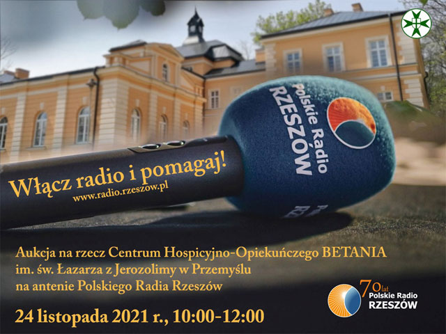 Aukcja w Polskim Radio Rzeszów na rzecz BETANII
